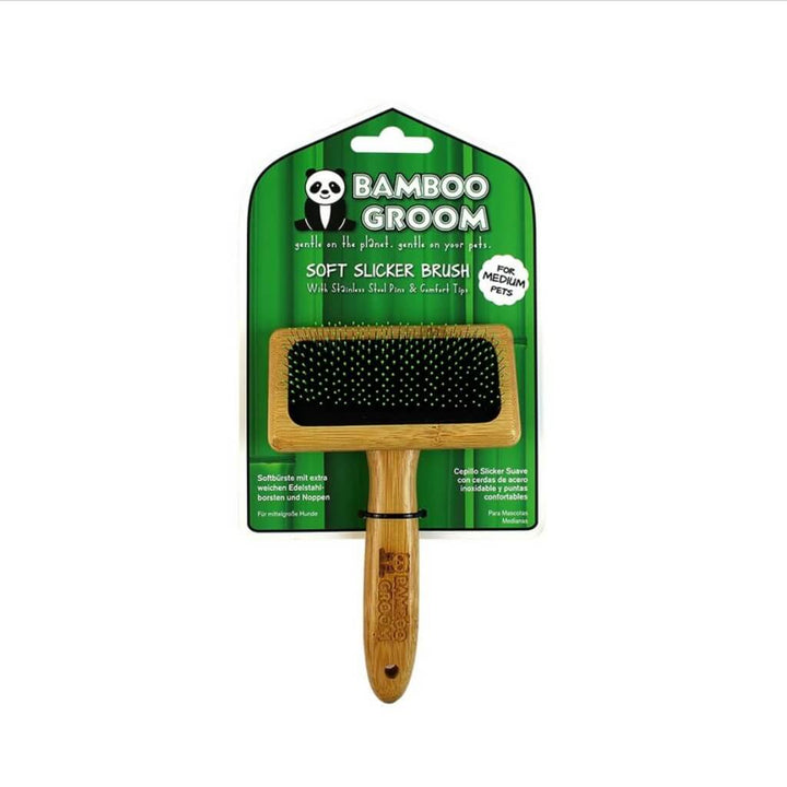 Bamboo Groom Bamboo Groom Softbürste - Medium Lieblingsgarn