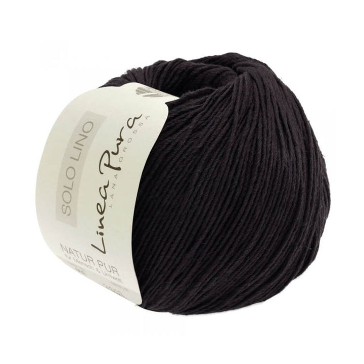 Lana Grossa 12 - Dunkelblau Lana Grossa Solo Lino 50 g Lieblingsgarn