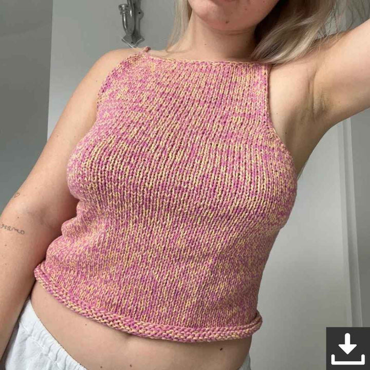 Lesfillesducoeur Pattern Sorbet Top Strickanleitung - lesfillesducoeur (PDF) Lieblingsgarn