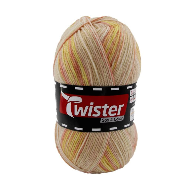 Twister 123 - papaya multi Twister Sox Color Lieblingsgarn