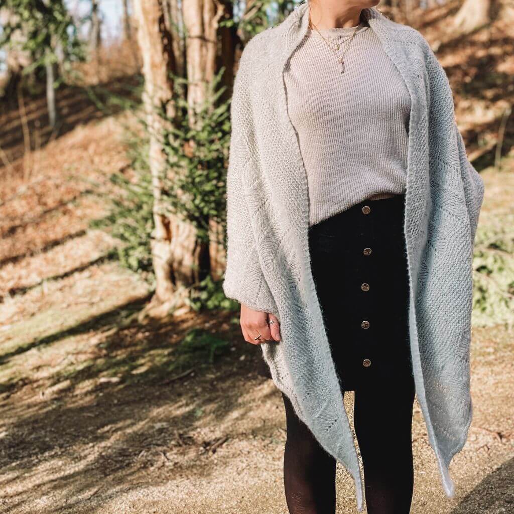 Katharina Lehmann Dreieckstuch Stella Shawl Strickanleitung - Rina Lehmann (PDF) Lieblingsgarn