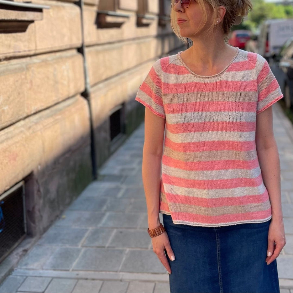 Christina Körber-Reith Tammi Tee Shirt Strickanleitung - Christina Körber-Reith (PDF) Lieblingsgarn