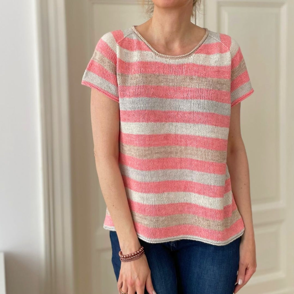 Christina Körber-Reith Tammi Tee Shirt Strickanleitung - Christina Körber-Reith (PDF) Lieblingsgarn