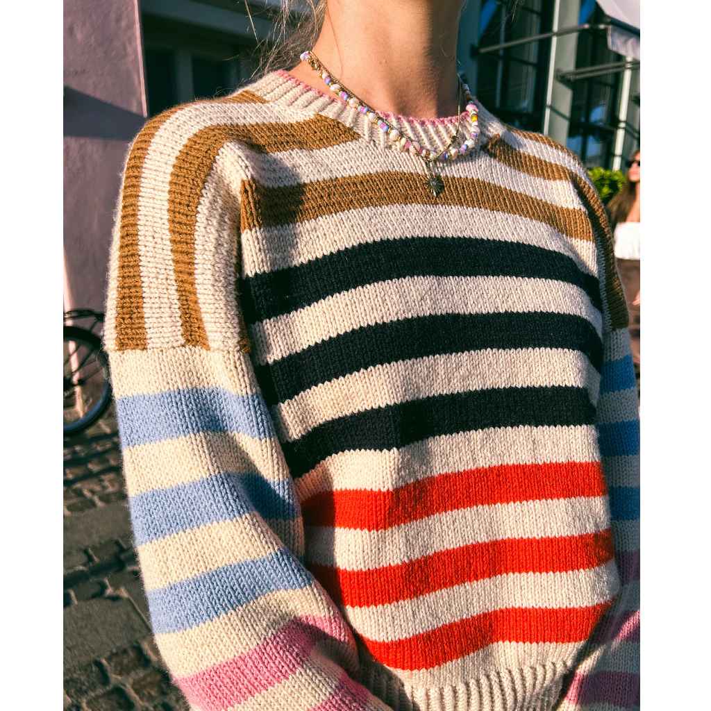 Kutovakika - Veronika Lindberg Stripe Hype Sweater Strickanleitung - Kutovakika (PDF, englisch) Lieblingsgarn