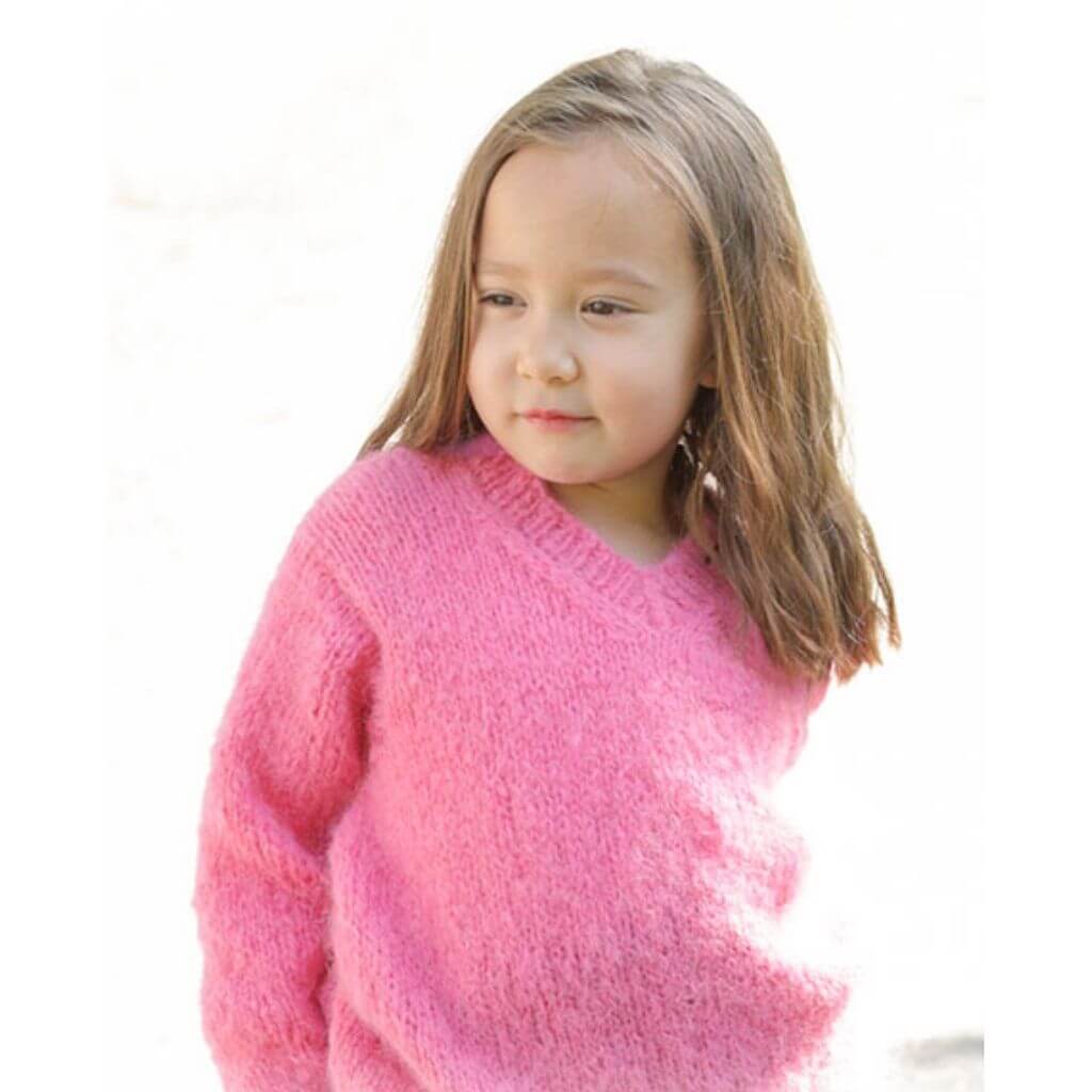 Drops Design Pattern Kinder Pullover Sugarplum Fairy Strickanleitung - Drops (PDF) Lieblingsgarn