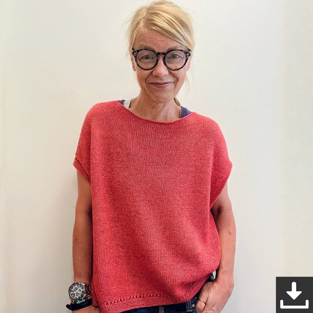 Isabell Kraemer Pattern Pullunder Summertide Strickanleitung - Isabell Kraemer (PDF) Lieblingsgarn