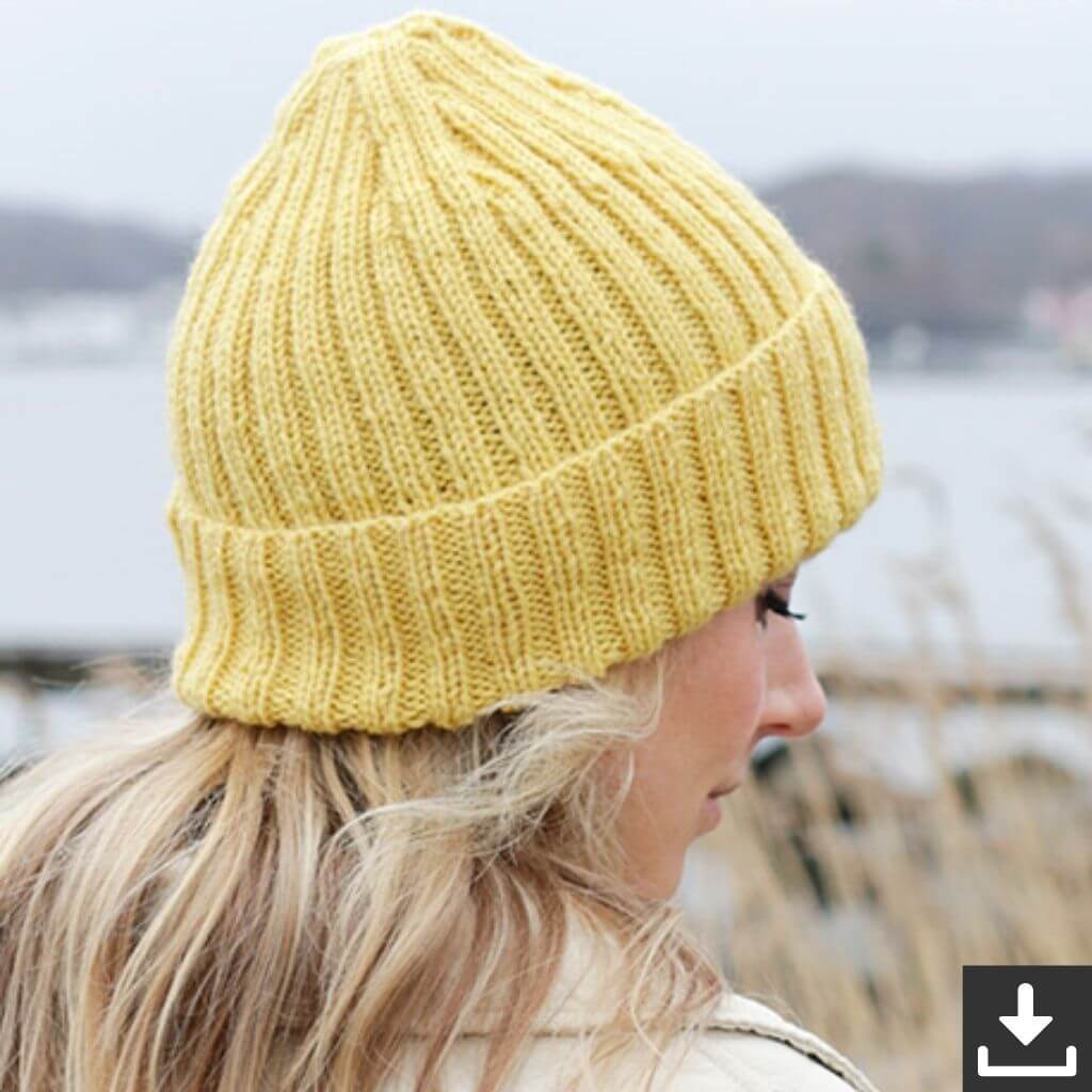 Drops Design Pattern Mütze Sunshine Coast Hat Strickanleitung - Drops (PDF) Lieblingsgarn