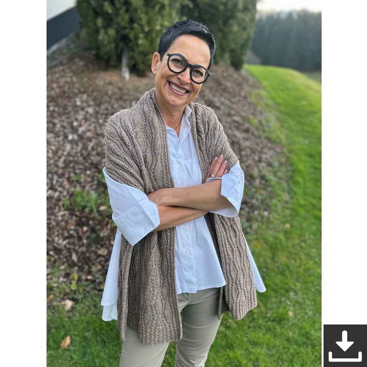 Kerstin Ritter Pattern Syrio Shawl Strickanleitung Schal - Kerstin Ritter (PDF) Lieblingsgarn