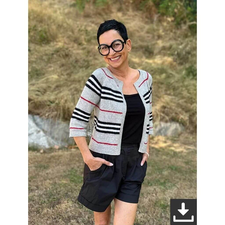 Talisa Cardigan Strickanleitung - Kerstin Ritter (PDF)