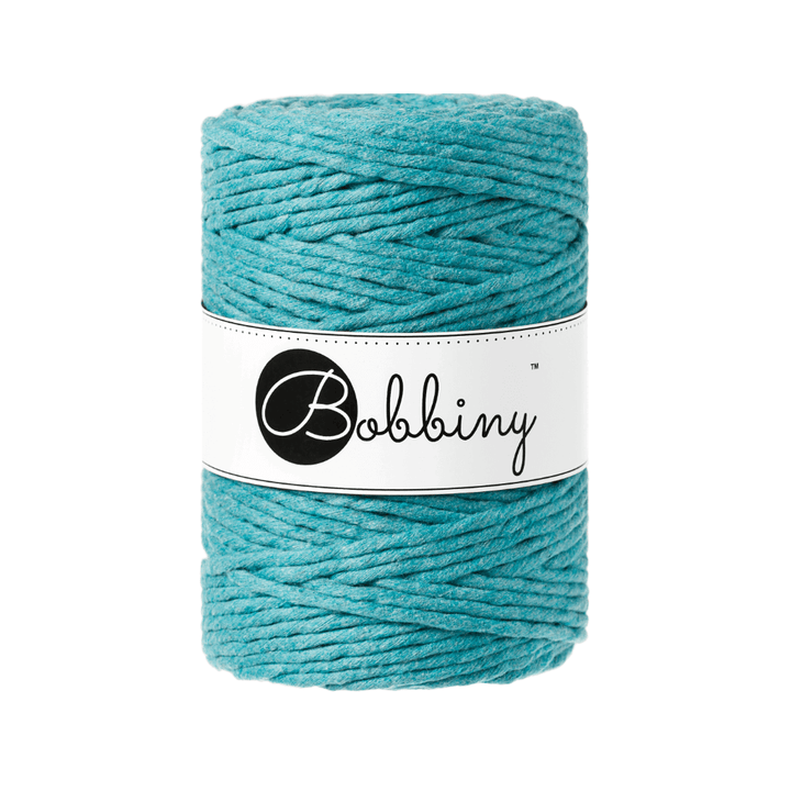Bobbiny Teal Bobbiny Makramee Garn 5 mm x 100 m Lieblingsgarn