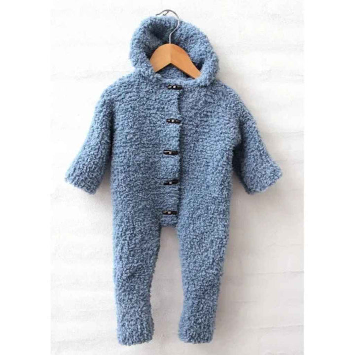 Go Handmade Pattern Teddy Overall mit Kapuze Baby Strickanleitung - Go Handmade (PDF) Lieblingsgarn
