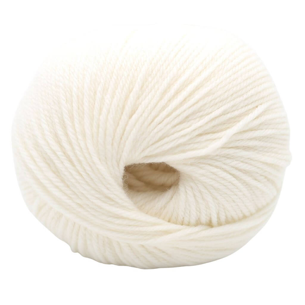 Kremke 1 - Wool White Kremke The Merry Merino 140 GOTS Lieblingsgarn