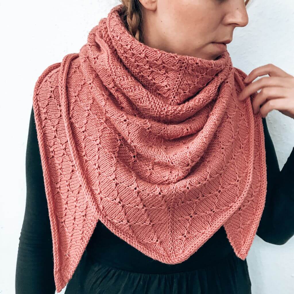 Katharina Lehmann Dreieckstuch Thilda Shawl Strickanleitung - Rina Lehmann (PDF) Lieblingsgarn