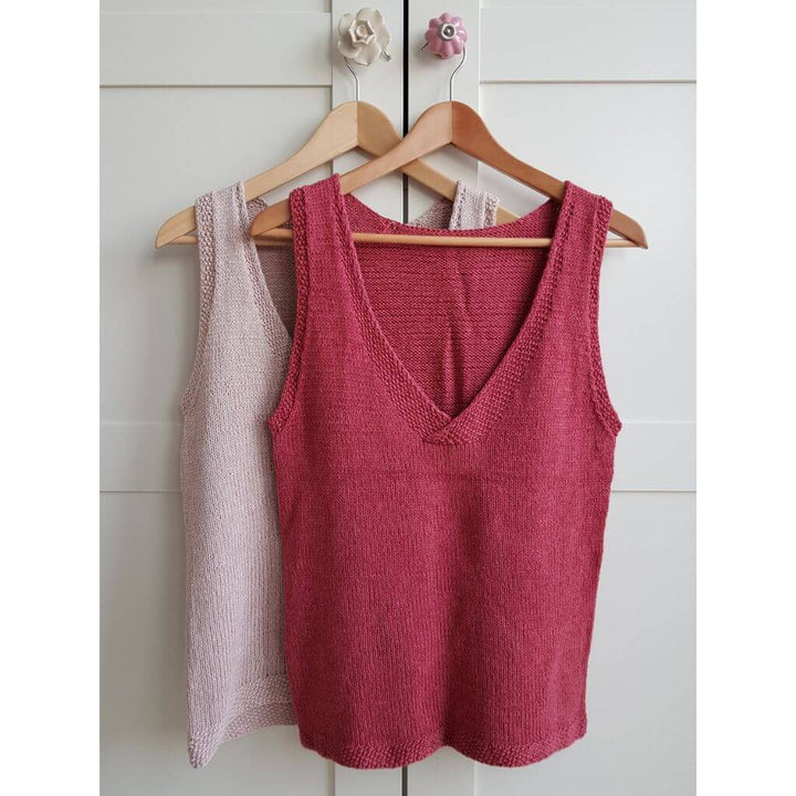 Nadelmelodie Pattern Tiny Collar Top Strickanleitung - Nadelmelodie (PDF) Lieblingsgarn