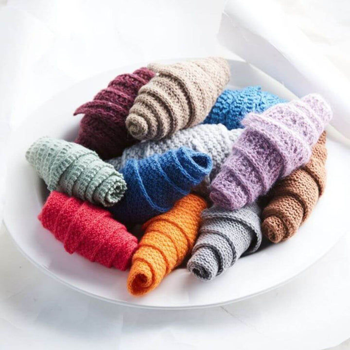 Topp Mini-Tücher stricken Lieblingsgarn