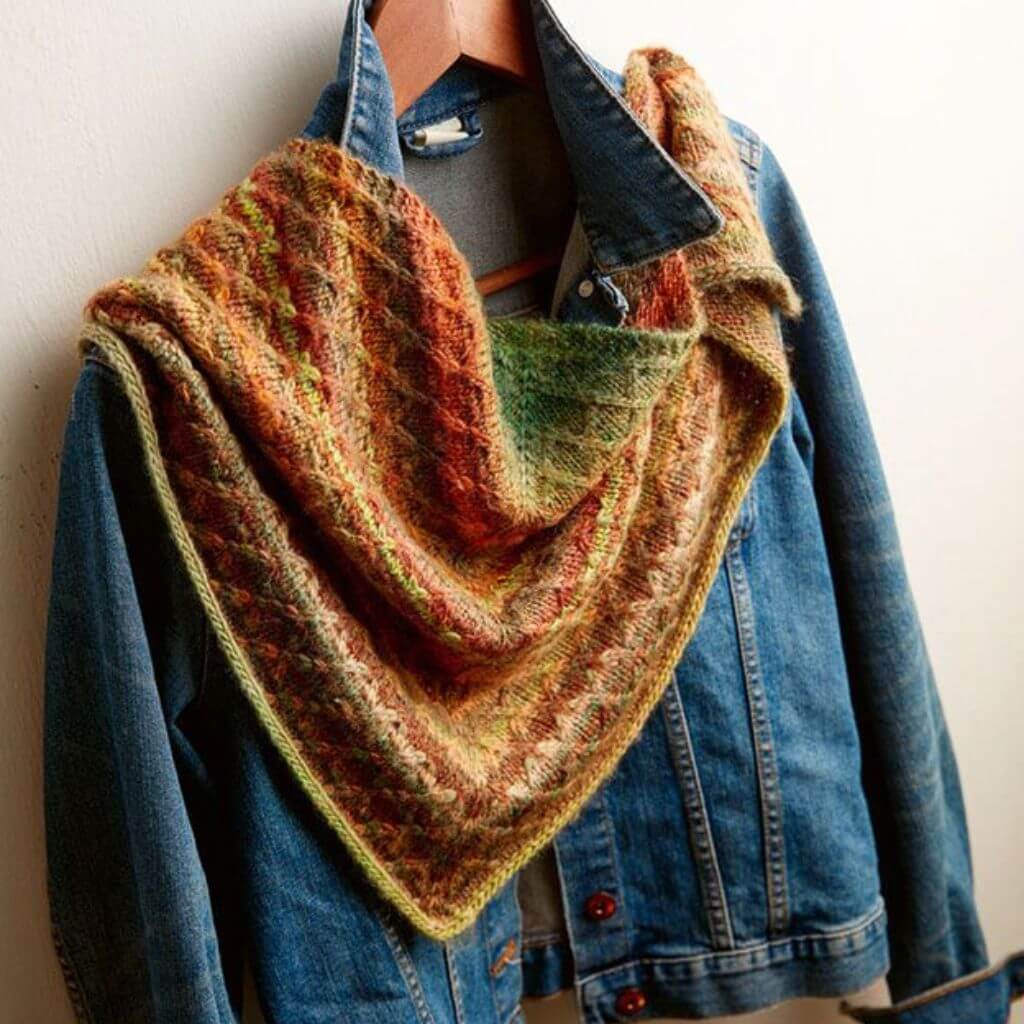 Topp Mini-Tücher stricken Lieblingsgarn