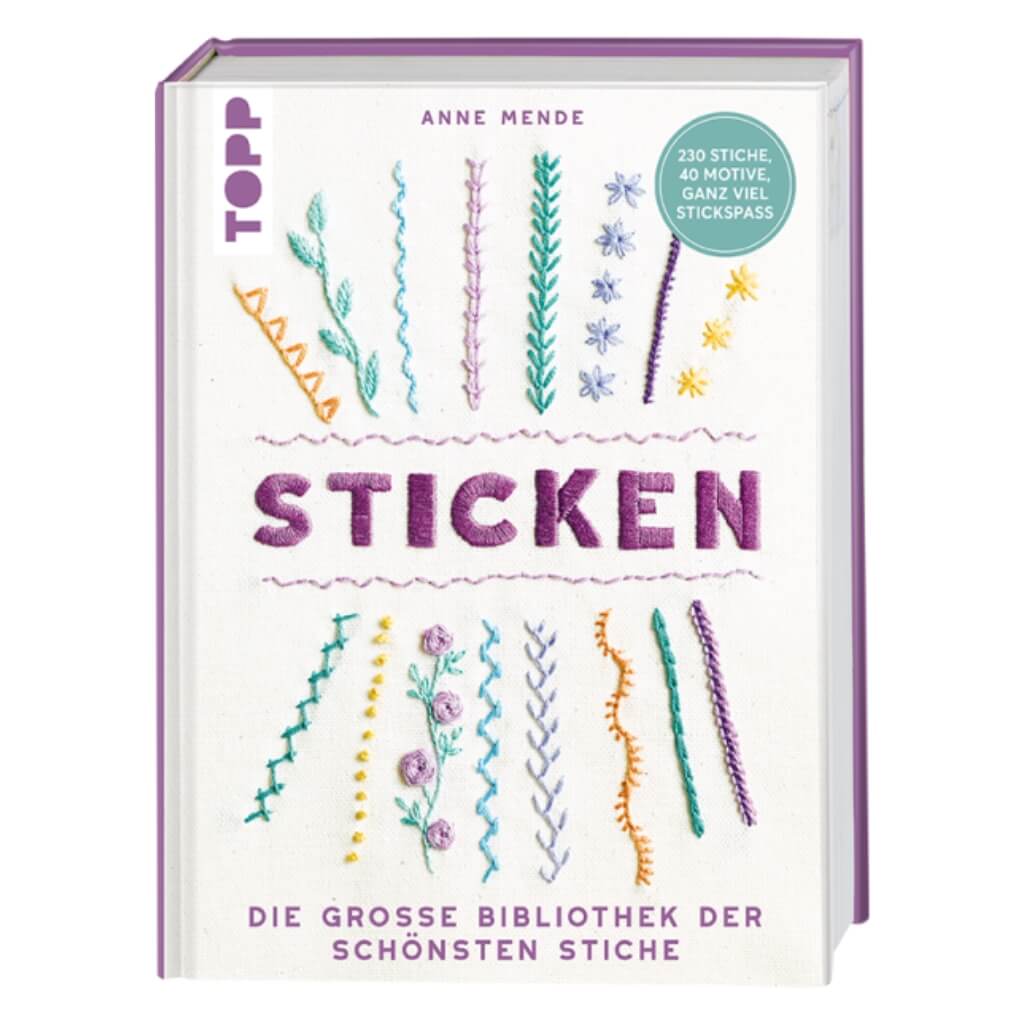 Topp Topp Buch Sticken Lieblingsgarn