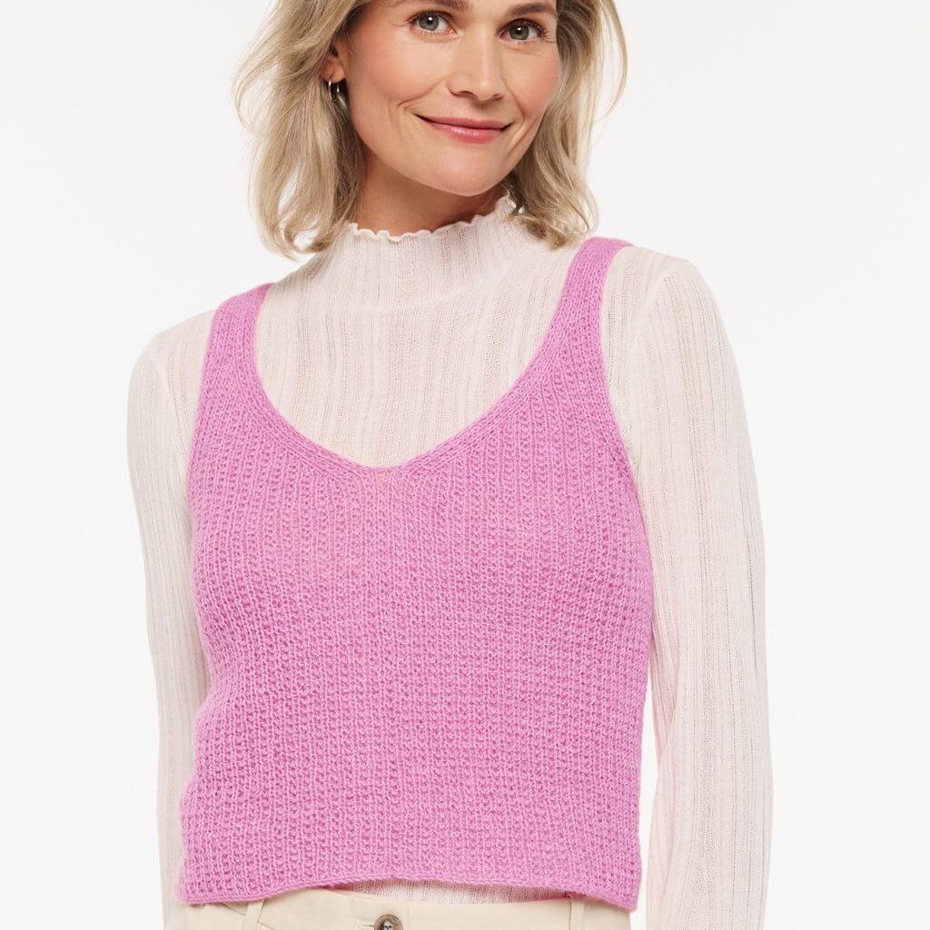 Lana Grossa Pattern Trägertop Marianna Strickanleitung - Lana Grossa (Heft) Lieblingsgarn