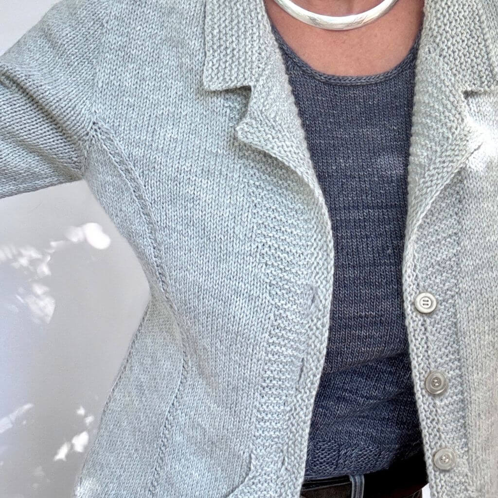 Hinterm Stein Triangle Jacket Strickanleitung - Hinterm Stein (PDF) Lieblingsgarn
