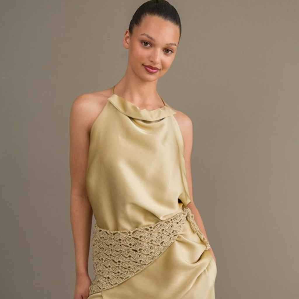 Lana Grossa Pattern Tuch Modell 2 Glitzer-Häkeltuch Häkelanleitung - Lana Grossa (PDF) Lieblingsgarn
