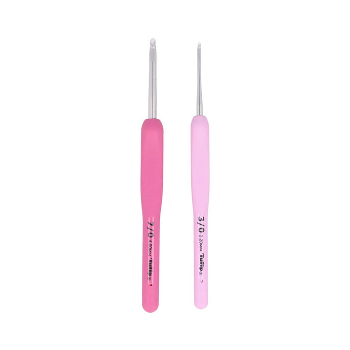 Tulip Tulip ETIMO Rose Häkelnadel mit Softgriff Set Lieblingsgarn