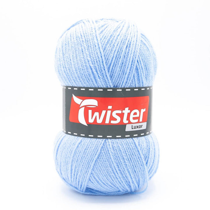 Twister 51 - Hellblau Twister Luxor Uni 150g Lieblingsgarn