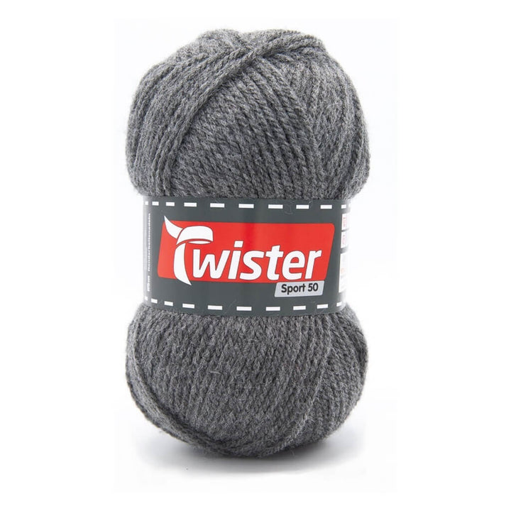 Twister 19 - Anthrazit Twister Sport 50 Lieblingsgarn