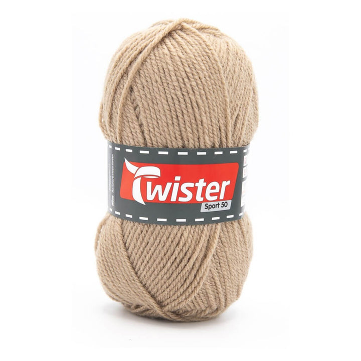 Twister 83 - Beige Twister Sport 50 Lieblingsgarn