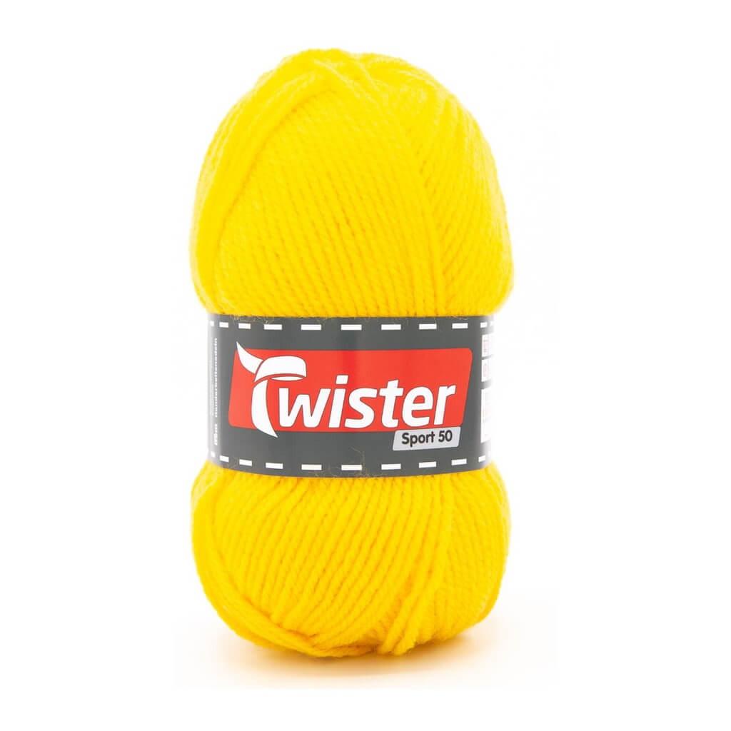 Twister 22 - Gelb Twister Sport 50 Lieblingsgarn