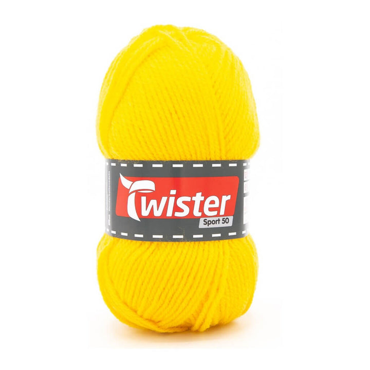 Twister 22 - Gelb Twister Sport 50 Lieblingsgarn