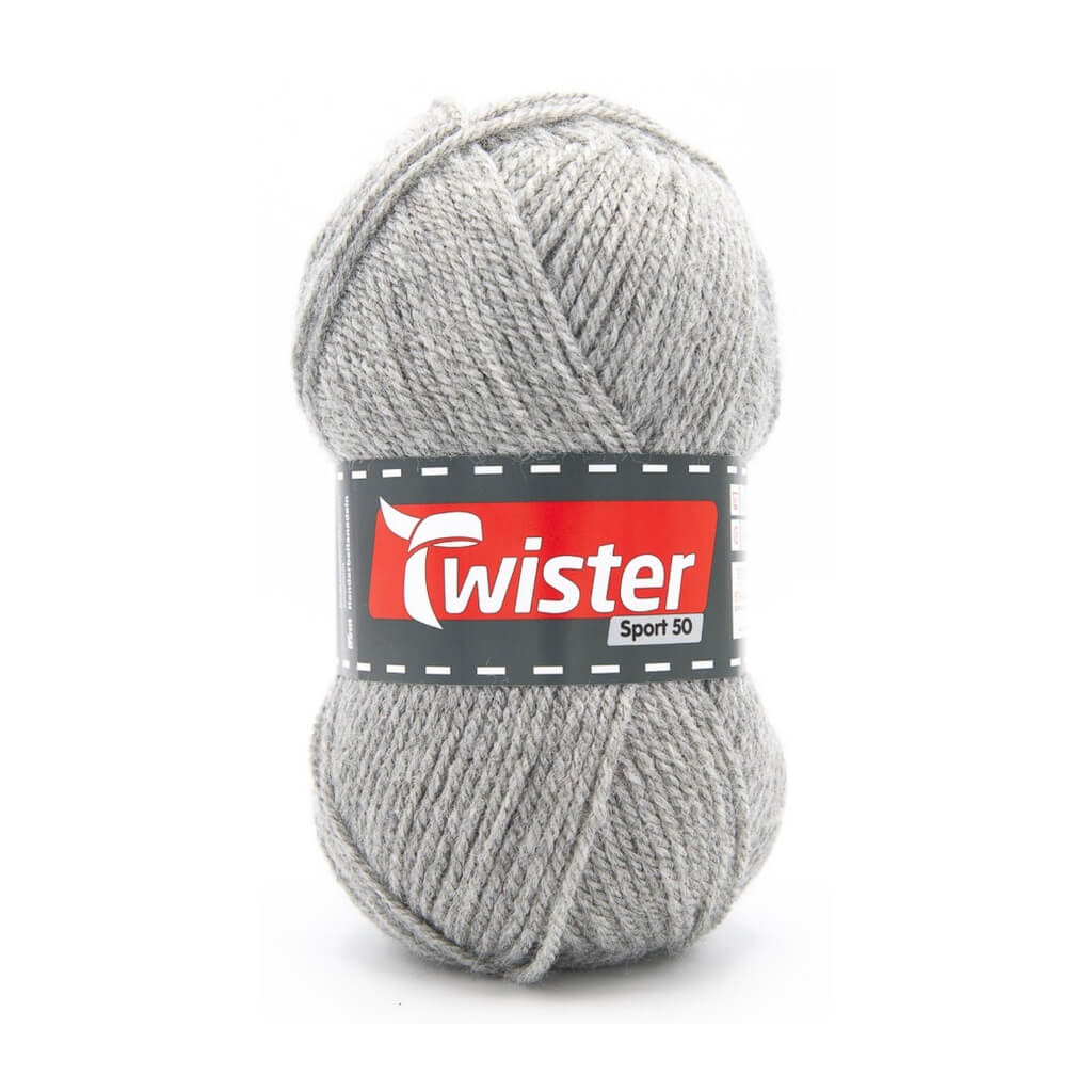 Twister 16 - Grau Twister Sport 50 Lieblingsgarn