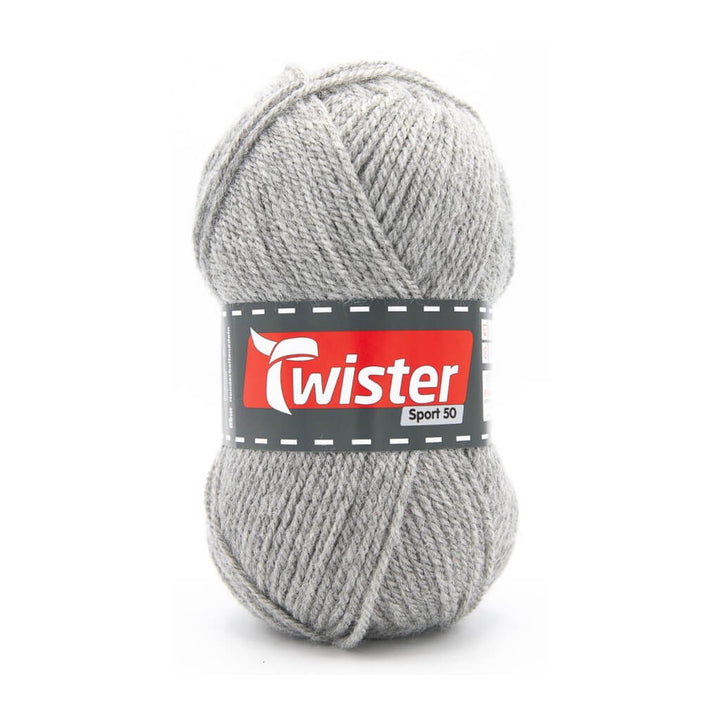 Twister 16 - Grau Twister Sport 50 Lieblingsgarn