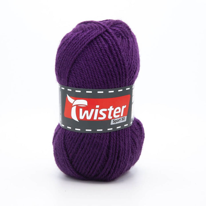 Twister 49 - Lila Twister Sport 50 Lieblingsgarn