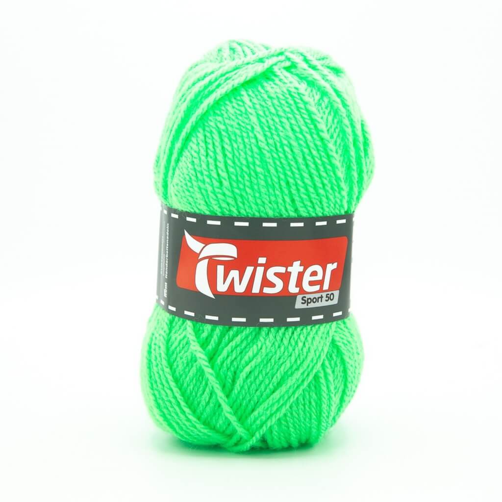 Twister 73 - Neongrün Twister Sport 50 Lieblingsgarn