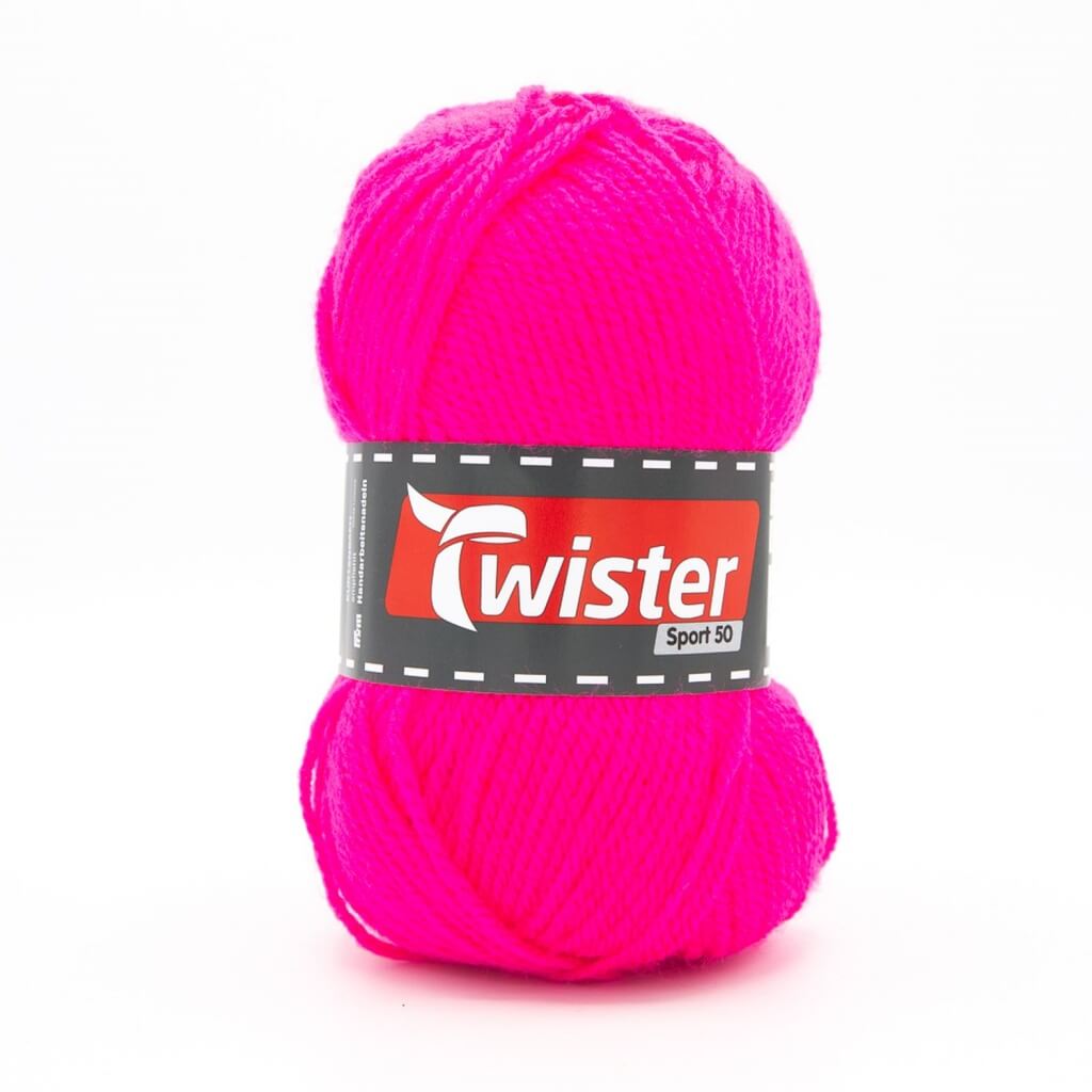 Twister 37 - Neonpink Twister Sport 50 Lieblingsgarn