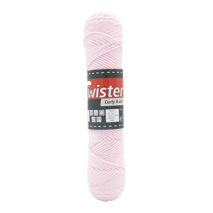 Twister 30 - Rosa Twister Curly 8 50g - Topflappengarn Lieblingsgarn