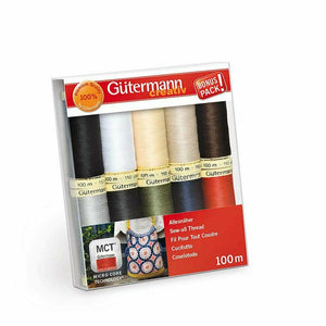 Gütermann Nähfaden-Set Allesnäher - 10 Farben