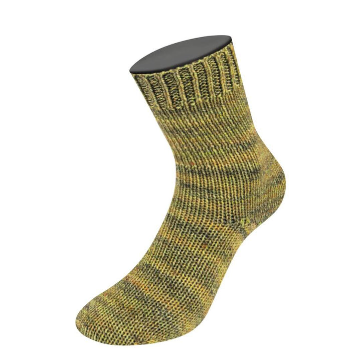 Lana Grossa 1001 - Beige/Gelbgrün/Khaki/Graugrün meliert Lana Grossa Vintage Socks Lieblingsgarn