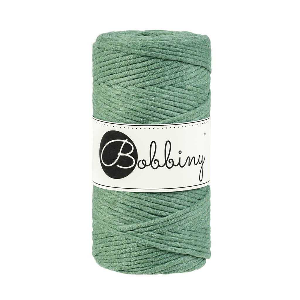 Bobbiny Makramee Eucalyptus Green Bobbiny Makramee Garn 3mm Lieblingsgarn