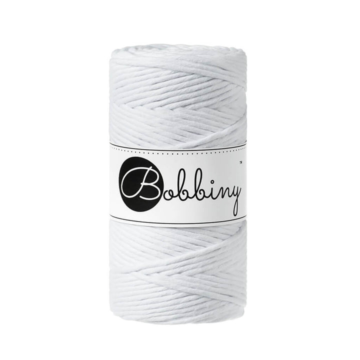 Bobbiny Makramee White Bobbiny Makramee Garn 3mm Lieblingsgarn