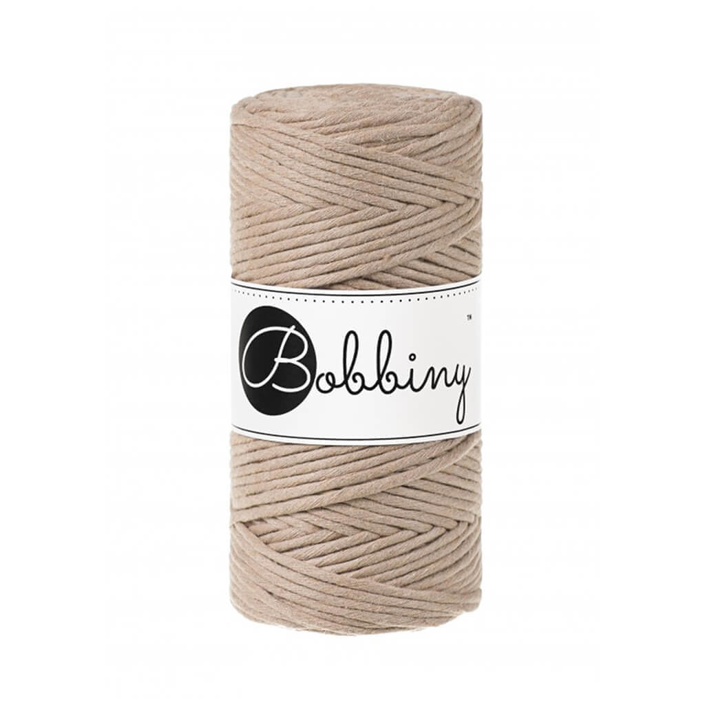 Bobbiny Makramee Sand Bobbiny Makramee Garn 3mm Lieblingsgarn