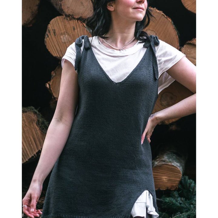 Wisteria Knitting Pattern Bowline Kleid Strickanleitung - Wisteria Knitting (PDF) Lieblingsgarn