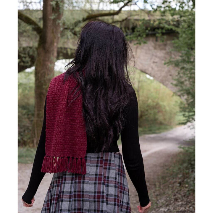 Wisteria Knitting Pattern Falling Leaves Schal Strickanleitung - Wisteria Knitting (PDF) Lieblingsgarn