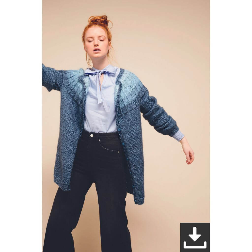 Sandnes Garn Damen Wollgrasjacke Strickanleitung - Sandnes Garn (PDF) Lieblingsgarn
