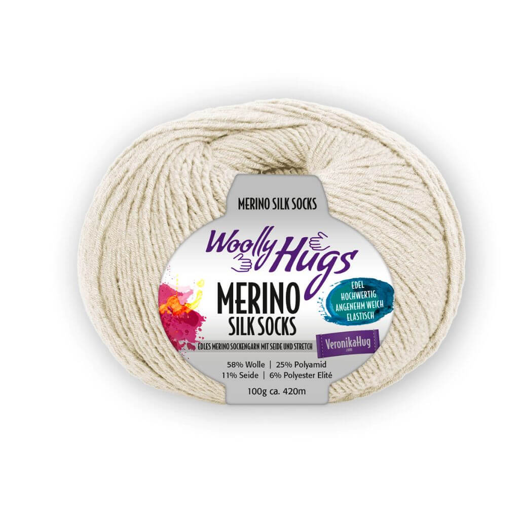 Woolly Hugs 205 Woolly Hugs Merino Silk Socks Lieblingsgarn
