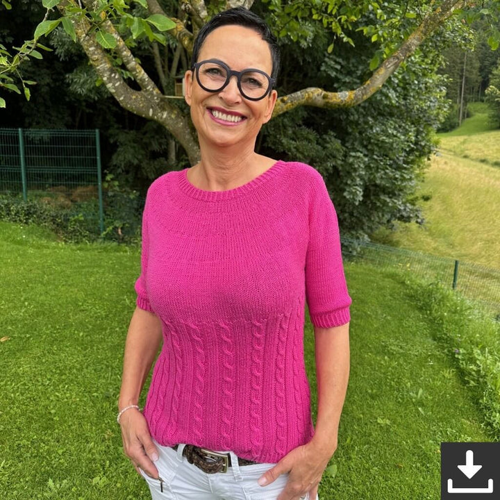 Kerstin Ritter Ygritte Shirt Strickanleitung - Kerstin Ritter (PDF) Lieblingsgarn