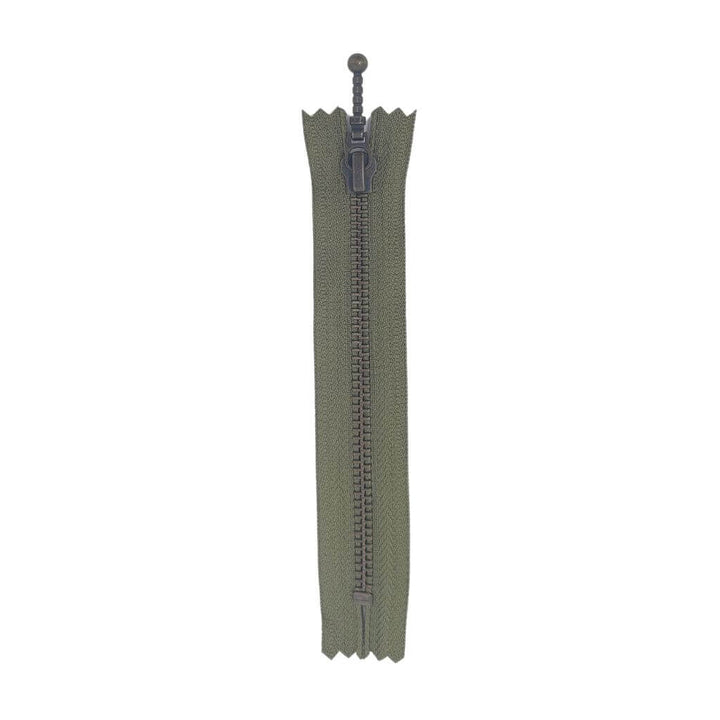 YKK Reißverschluss nicht teilbar 14 cm 011 Olivgrün 14 cm Lieblingsgarn