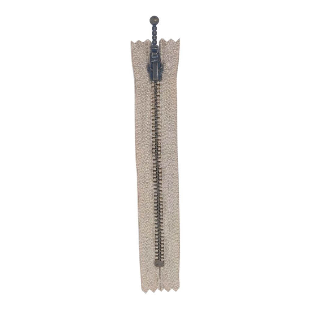 YKK Reißverschluss nicht teilbar 24 cm 572 Sand 24 cm Lieblingsgarn