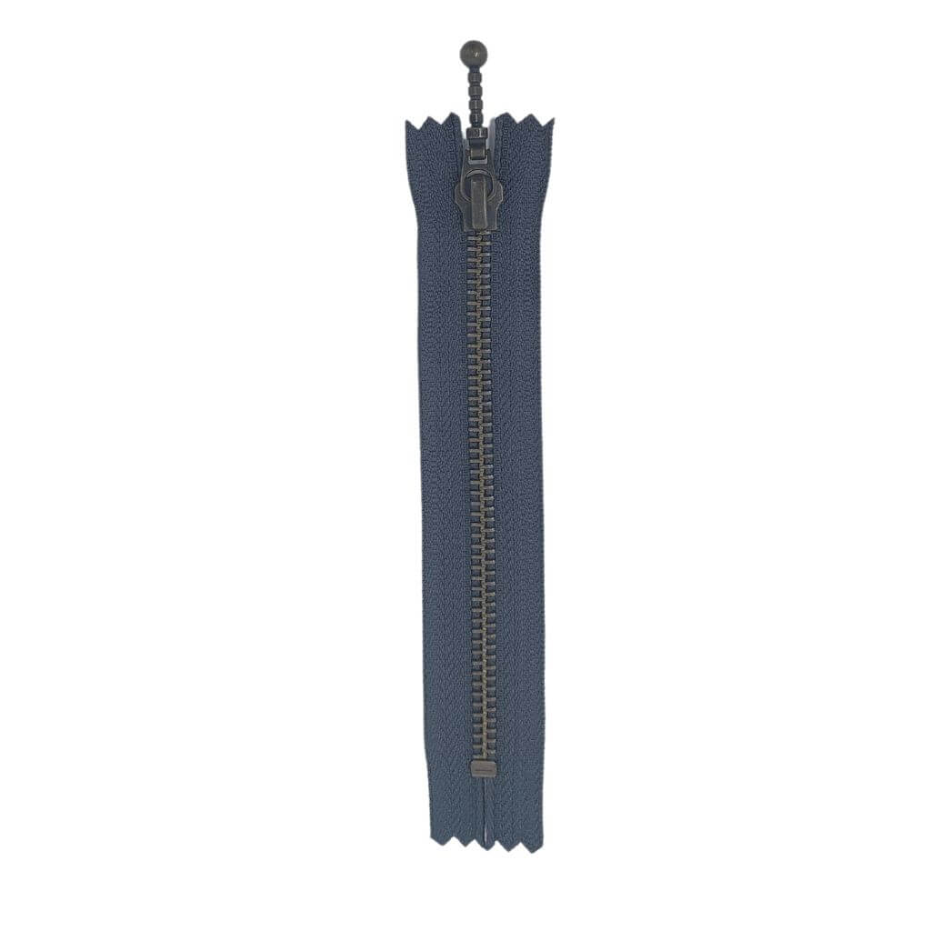 YKK Reißverschluss nicht teilbar 14 cm 182 Schiefergrau 14 cm Lieblingsgarn
