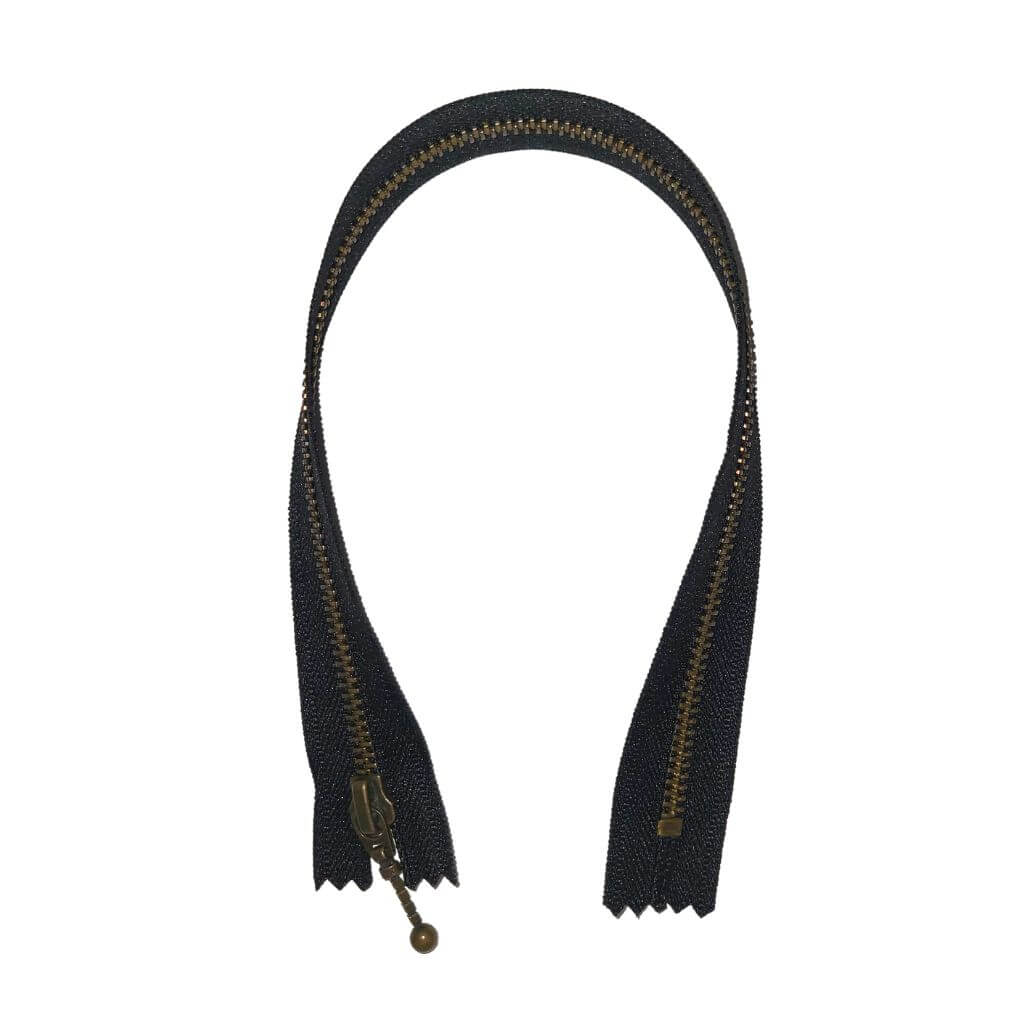 YKK Reißverschluss nicht teilbar 36 cm 580 Schwarz 36 cm Lieblingsgarn